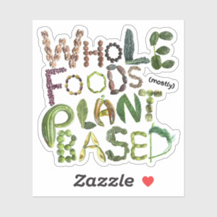 Sticker WFPB - Aliments entiers à base de Plantes