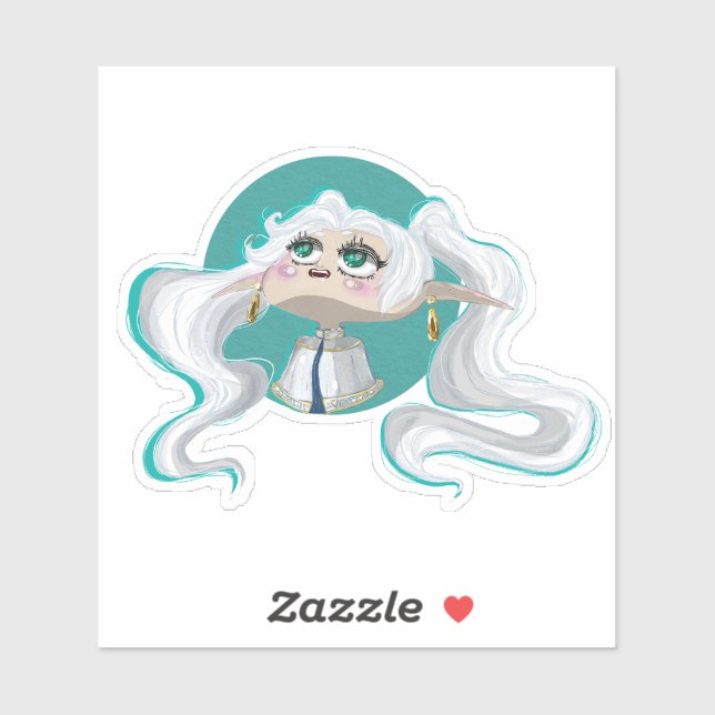 Sticker Whimsical Frieren (Feuille)