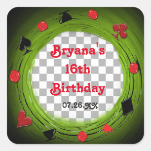 Sticker Whimsical Mad Tea Party Wonderland