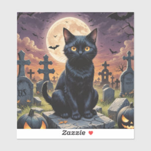 Sticker Whiskers of the Witching Hour - Chat noir