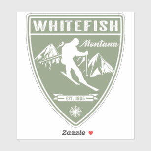 Sticker Whitefish