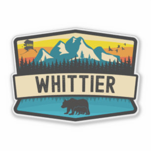 Sticker Whittier, Alaska