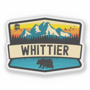 Sticker Whittier, Alaska
