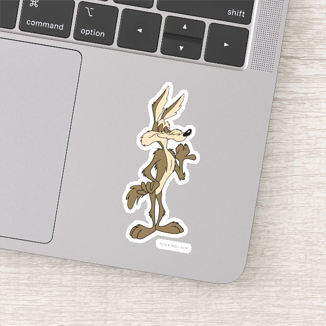STICKER WILE E. COYOTE™ A L'AIR FIER (Détail)