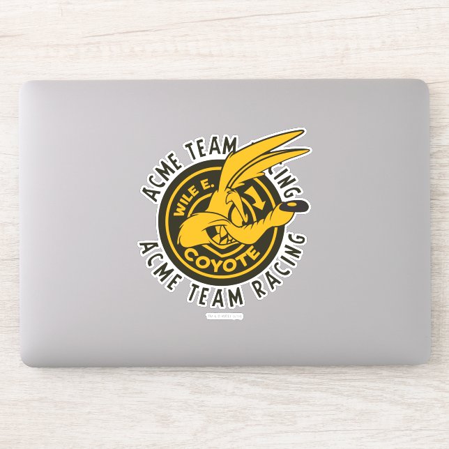 Sticker WILE E. COYOTE™ Acme Team Racing (Ordinateur)