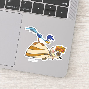 Sticker WILE E. COYOTE™ et ROAD RUNNER™ Accme Products