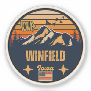 Sticker Winfield, Iowa