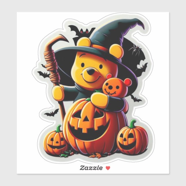 Sticker Winnie l'Ooh (Feuille)