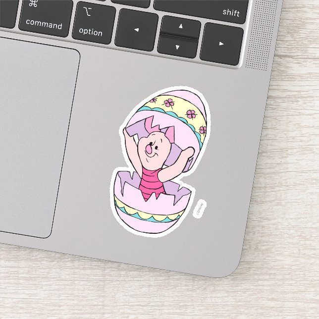 Sticker Winnie l'Ooh | Piglet dans l'oeuf de Pâques (Détail)