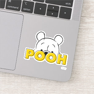 Sticker Winnie l'Ourson  Pooh Peek-A-Boo