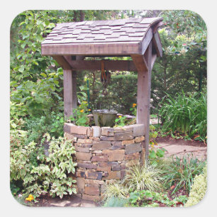 Sticker Wishing Well