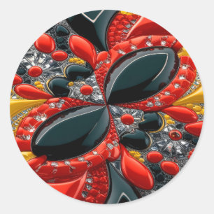 Sticker with Germany Colours Design