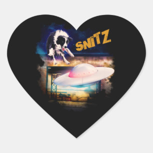 sticker with Snitz of Bob's Saucer Repair