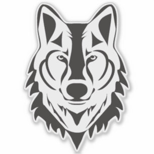 Sticker Wolf Vinyl