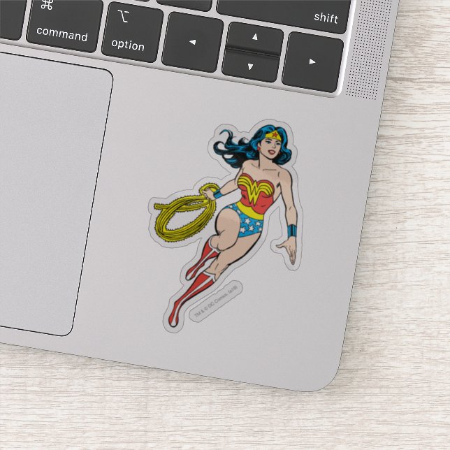 Sticker Wonder Woman Run (Détail)