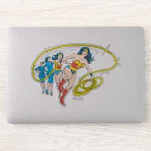 Sticker Wonder Woman Transform