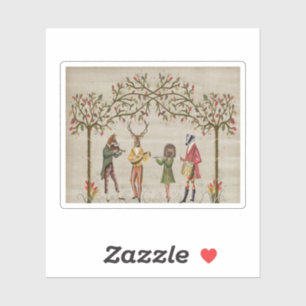 Sticker Woodland Animaux Minstrel Group