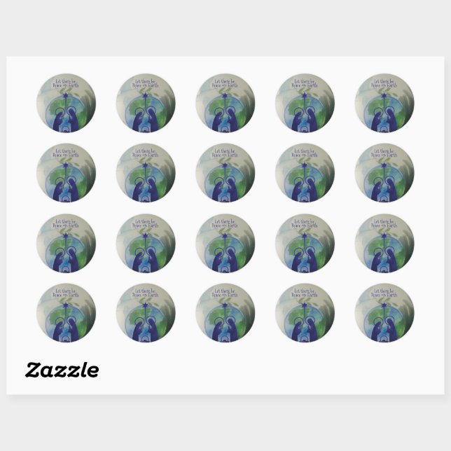 Sticker World Peace (Feuille)