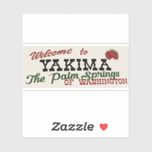 Sticker Yakima Washington
