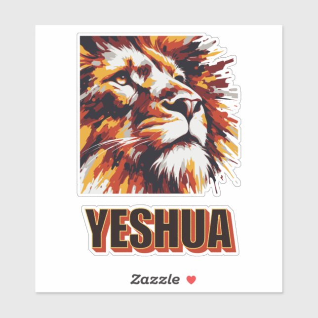 STICKER YESHUA (Feuille)