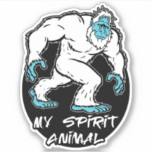 Yeti est mon animal spirituel