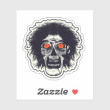 Yeux orange zombie