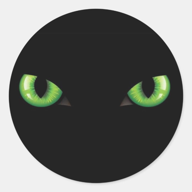 Sticker Yeux vert (Devant)