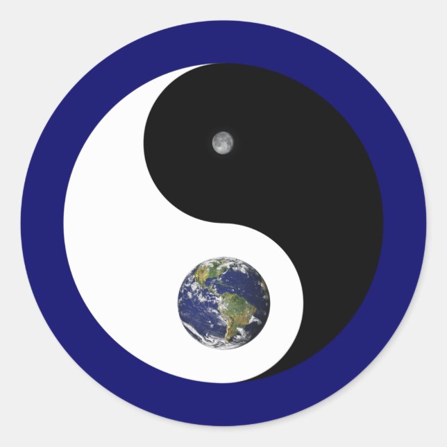 Sticker Yin et Yang (Devant)