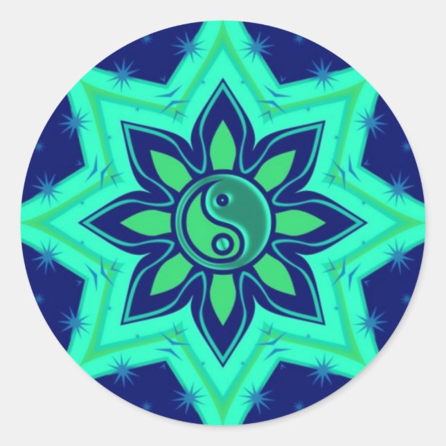 Sticker Yin Yang (Devant)
