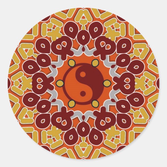 Sticker YingYang (Devant)