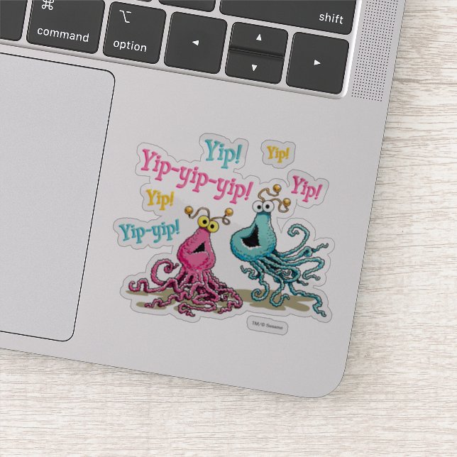 Sticker Yip-Yps vintage (Détail)