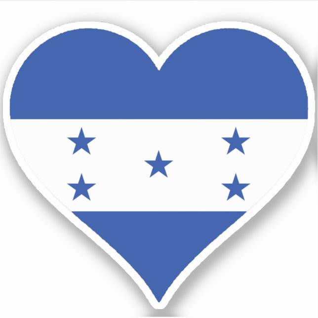 Sticker Yo Amo Honduras (Devant)