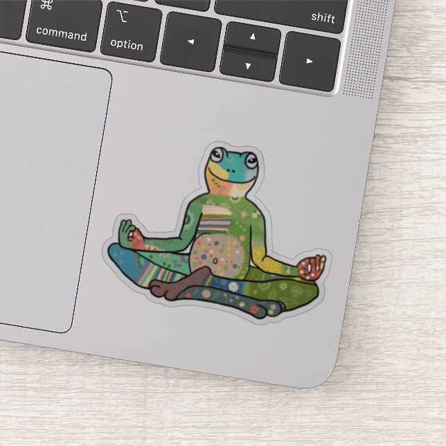 Sticker Yogafrosh (Détail)