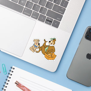 Sticker Yogi Bear et Boo-Boo pique-nique Snack