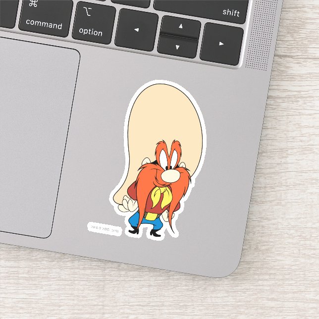 Sticker Yosemite Sam mains sur les hanches (Détail)
