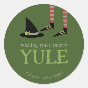 Sticker Yule Witchy
