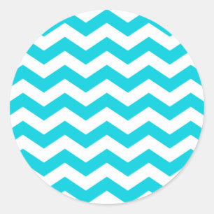 Sticker Zag blanc