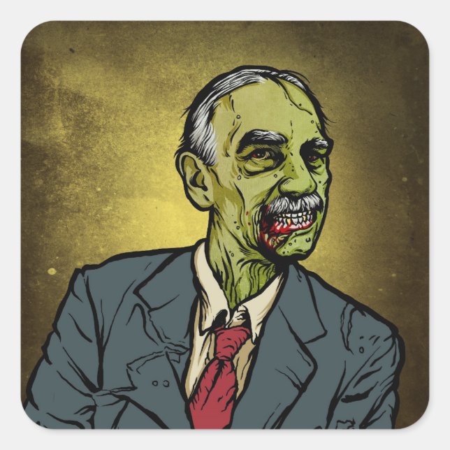 Sticker Zombie Keynes (Devant)