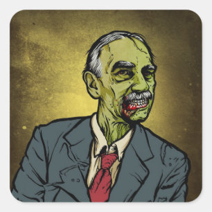 Sticker Zombie Keynes