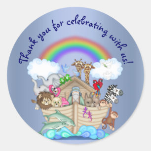 STICKER ZOO ANIMAL EN ARME DE NOAHS