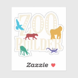 Sticker Zoo Builder Arche Board Jeu