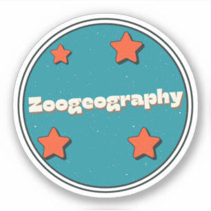 Sticker Zoogéographie