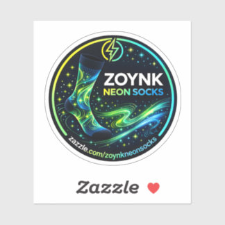 Sticker Zoynk Neon Socks
