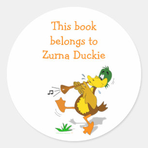 Sticker Zurna Duck personnalisé Modèle