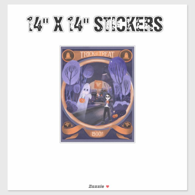 STICKERS 14 X 14" (Feuille)