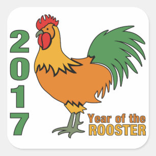 stickers 2017 Rooster