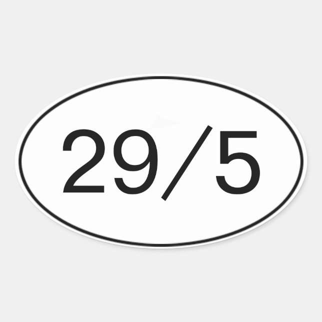 Stickers 29 sur 5 (Devant)