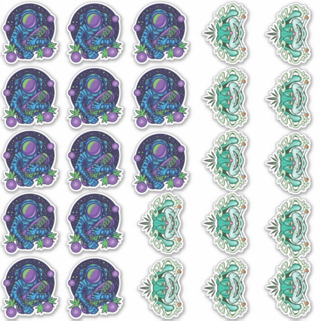 Stickers 2,375 pouces x 2,625 pouces (Devant)