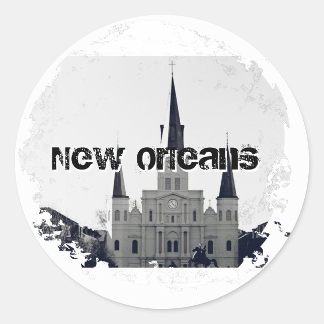 Stickers 2 ronds désorganisés (Devant)