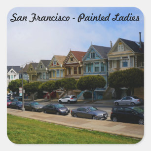 Stickers #5-2 Dames peintes à San Francisco